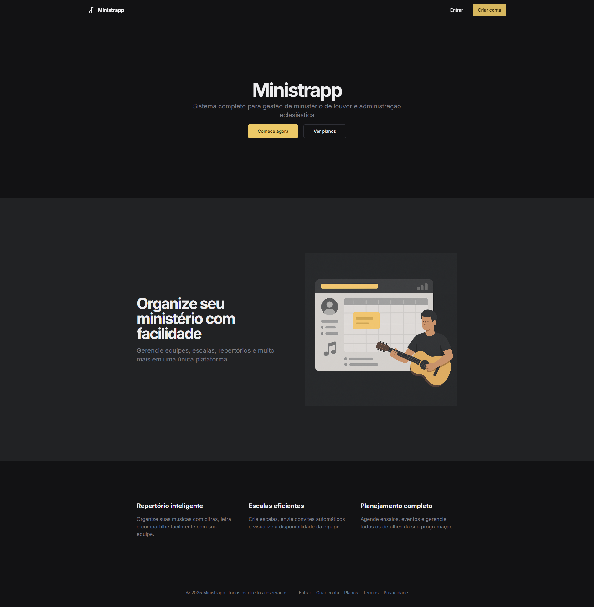 Ministrapp - Organize seu ministério com facilidade